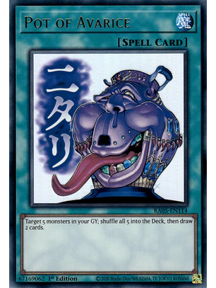 Pot of Avarice - RA05-EN114 