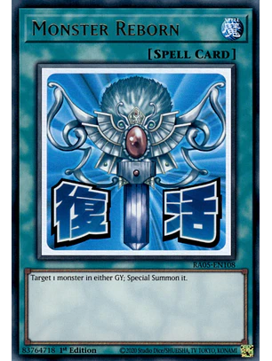 Monster Reborn - RA05-EN108