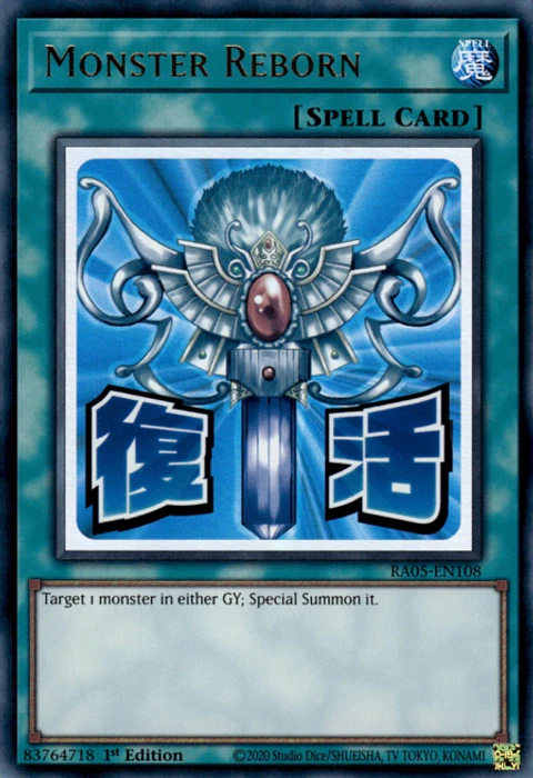 Monster Reborn - RA05-EN108