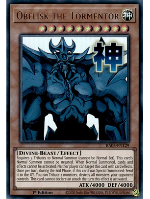Obelisk the Tormentor - RA05-EN129 