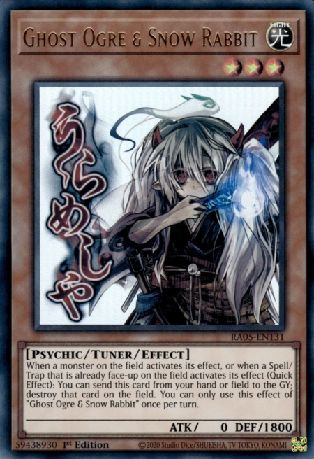 Ghost Ogre & Snow Rabbit - RA05-EN131  1