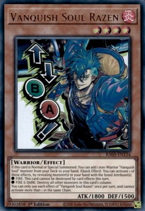 Vanquish Soul Razen - RA05-EN134 (stamp artwork) 1