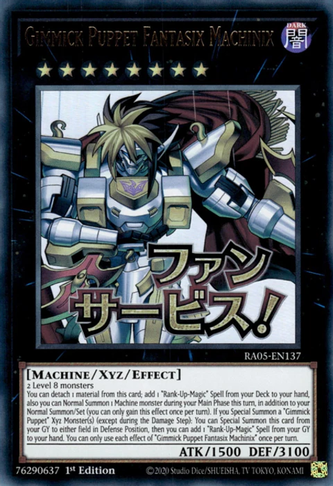 Gimmick Puppet Fantasix Machinix - RA05-EN137 