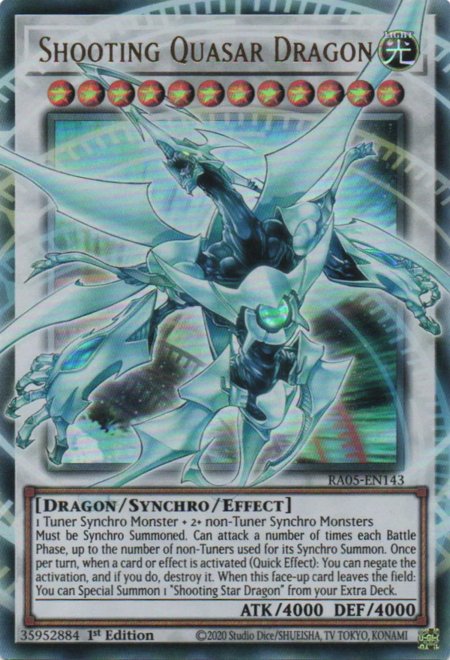 Shooting Quasar Dragon (extended art) - RA05-EN143 1
