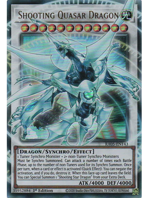 Shooting Quasar Dragon (extended art) - RA05-EN143