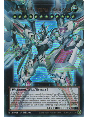 Number 99: Utopia Dragonar (extended art) - RA05-EN144