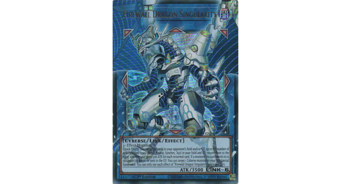 Firewall Dragon Singularity (extended art) - RA05-EN146