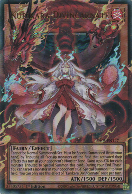 Kurikara Divincarnate (extended art) - RA05-EN147  1