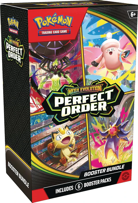 Pokémon TCG: Mega Evolution - Perfect Order Booster Bundle