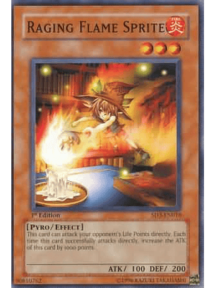 Raging Flame Sprite - SD3-EN010 - Common