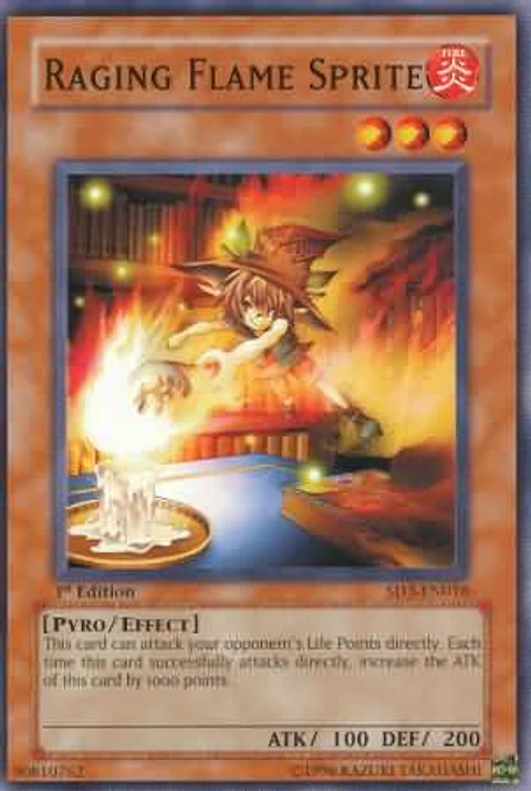 Raging Flame Sprite - SD3-EN010 - Common