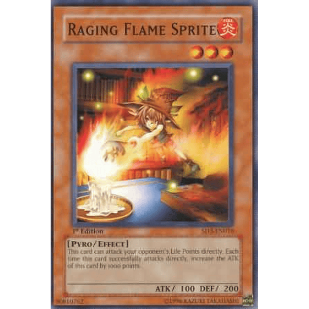 Raging Flame Sprite - SD3-EN010 - Common