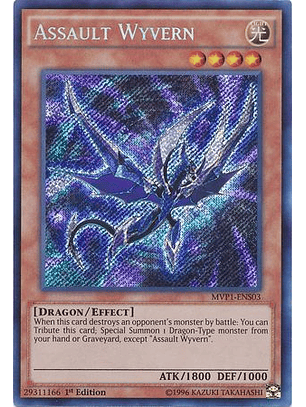 Assault Wyvern - MVP1-ENS03 - Secret Rare