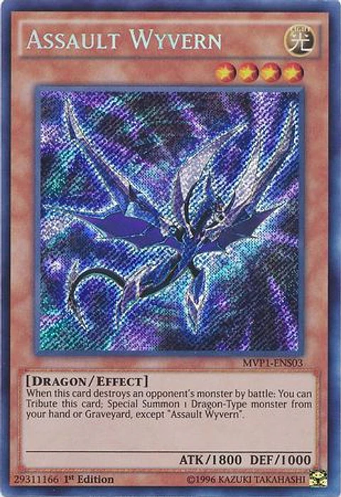 Assault Wyvern - MVP1-ENS03 - Secret Rare