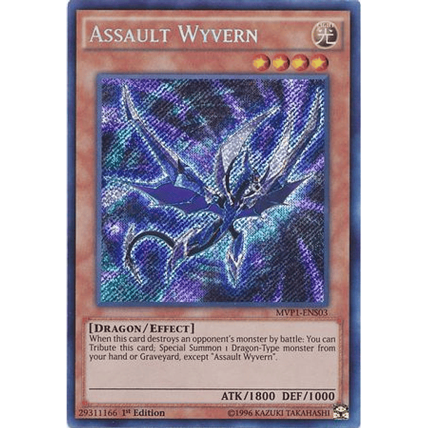 Assault Wyvern - MVP1-ENS03 - Secret Rare