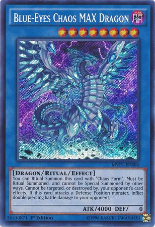 Blue-Eyes Chaos MAX Dragon - MVP1-ENS04 - Secret Rare 1