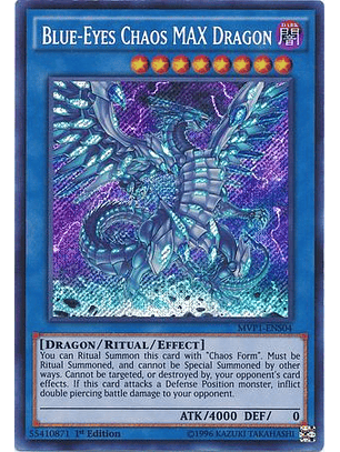 Blue-Eyes Chaos MAX Dragon - MVP1-ENS04 - Secret Rare