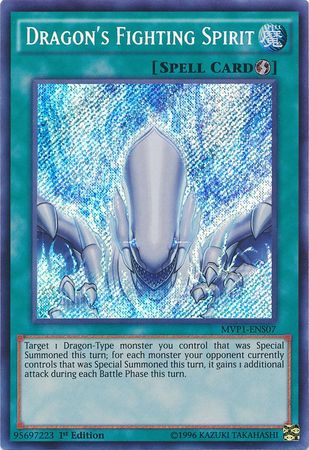 Dragon's Fighting Spirit - MVP1-ENS07 - Secret Rare 1