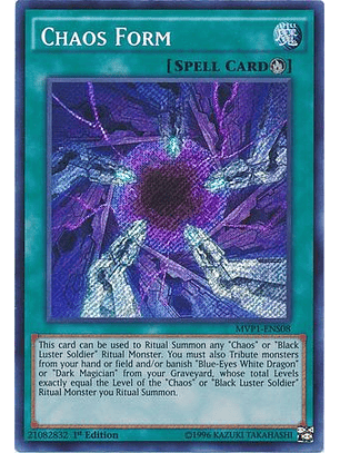 Chaos Form - MVP1-ENS08 - Secret Rare 