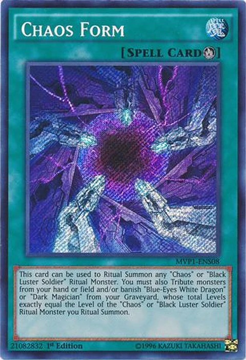 Chaos Form - MVP1-ENS08 - Secret Rare 