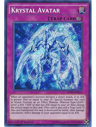 Krystal Avatar - MVP1-ENS11 - Secret Rare 