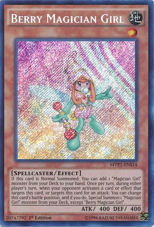 Berry Magician Girl - MVP1-ENS14 - Secret Rare 1