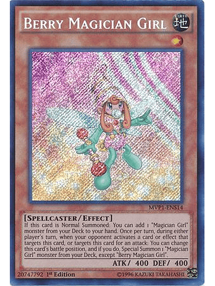 Berry Magician Girl - MVP1-ENS14 - Secret Rare