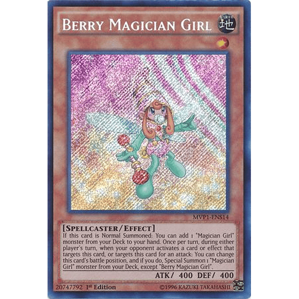 Berry Magician Girl - MVP1-ENS14 - Secret Rare