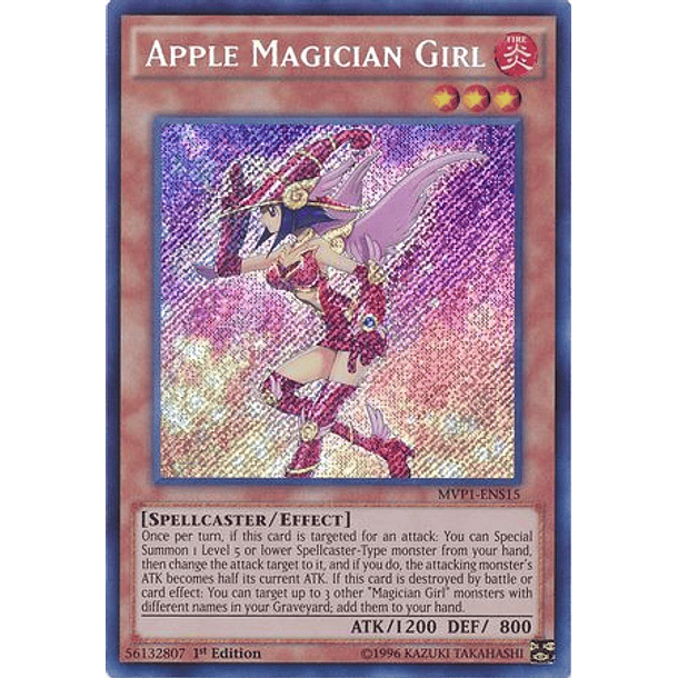 Apple Magician Girl - MVP1-ENS15 - Secret Rare