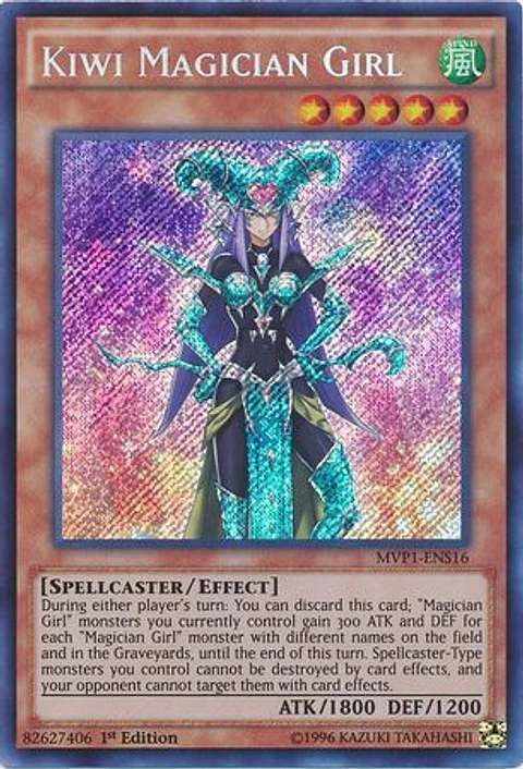Kiwi Magician Girl - MVP1-ENS16 - Secret Rare