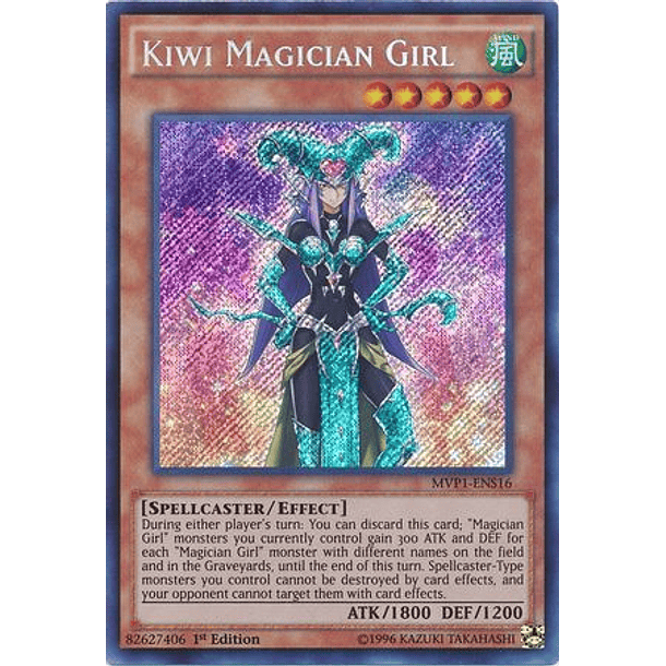 Kiwi Magician Girl - MVP1-ENS16 - Secret Rare