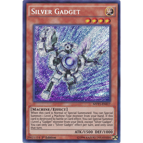 Silver Gadget - MVP1-ENS17 - Secret Rare