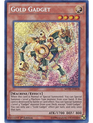 Gold Gadget - MVP1-ENS18 - Secret Rare