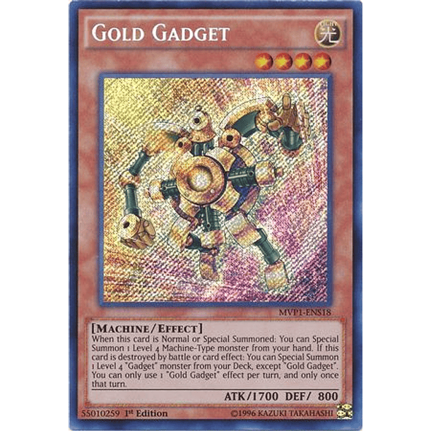 Gold Gadget - MVP1-ENS18 - Secret Rare