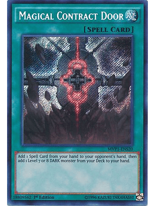 Magical Contract Door - MVP1-ENS20 - Secret Rare