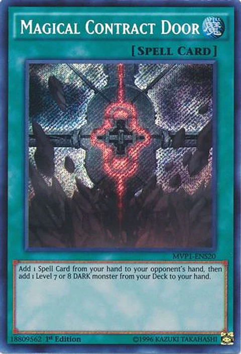Magical Contract Door - MVP1-ENS20 - Secret Rare