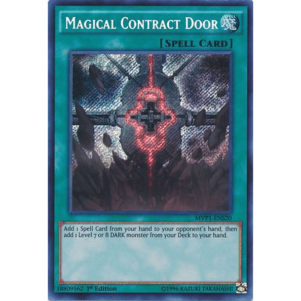 Magical Contract Door - MVP1-ENS20 - Secret Rare