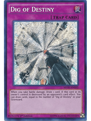 Dig of Destiny - MVP1-ENS22 - Secret Rare
