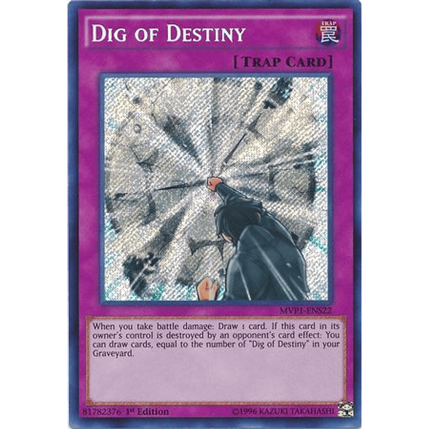 Dig of Destiny - MVP1-ENS22 - Secret Rare