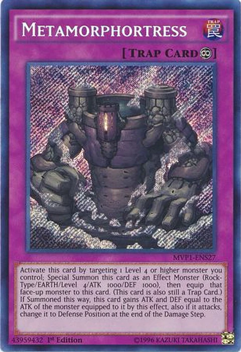 Metamorphortress - MVP1-ENS27 - Secret Rare