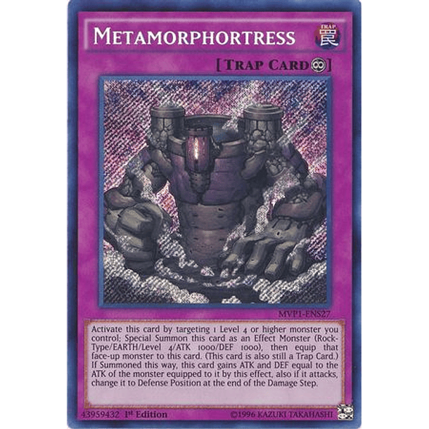 Metamorphortress - MVP1-ENS27 - Secret Rare