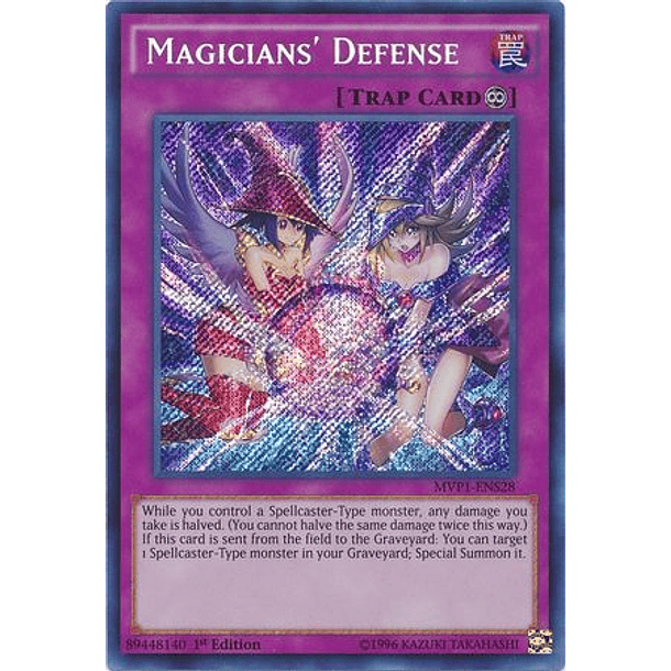 Magician's Defense - MVP1-ENS28 - Secret Rare