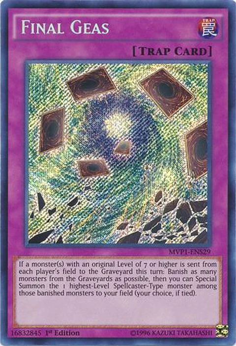 Final Geas - MVP1-ENS29 - Secret Rare