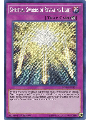 Spiritual Swords of Revealing Light - MVP1-ENS31 - Secret Rare