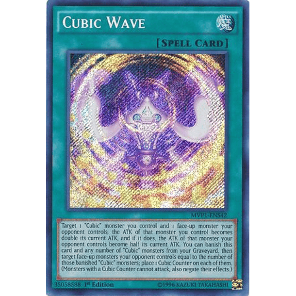 Cubic Wave - MVP1-ENS42 - Secret Rare
