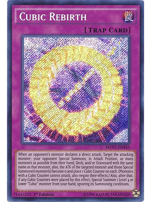 Cubic Rebirth - MVP1-ENS43 - Secret Rare