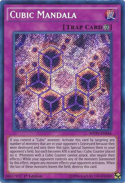 Cubic Mandala - MVP1-ENS44 - Secret Rare