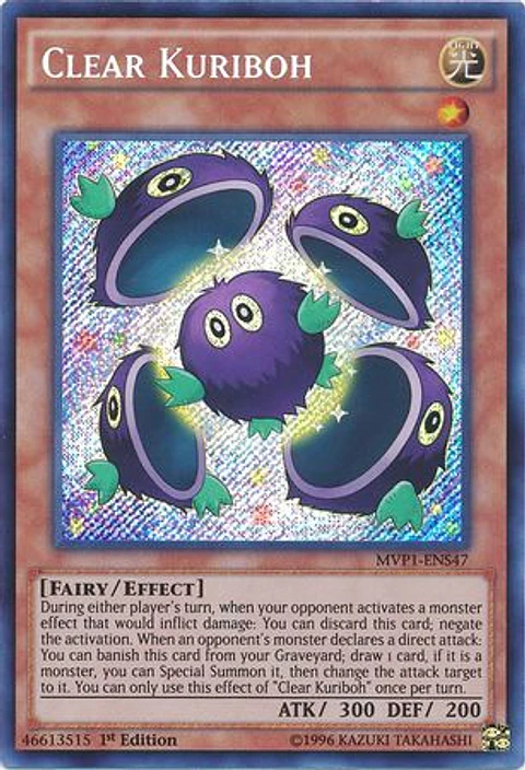 Clear Kuriboh - MVP1-ENS47 - Secret Rare