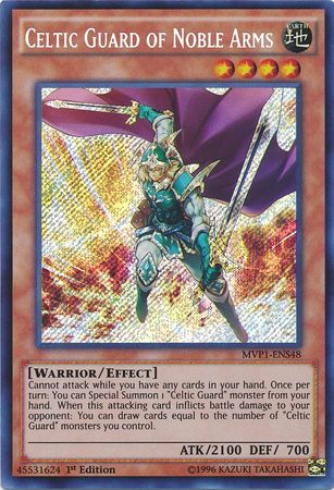 Celtic Guard of Noble Arms - MVP1-ENS48 - Secret Rare 1