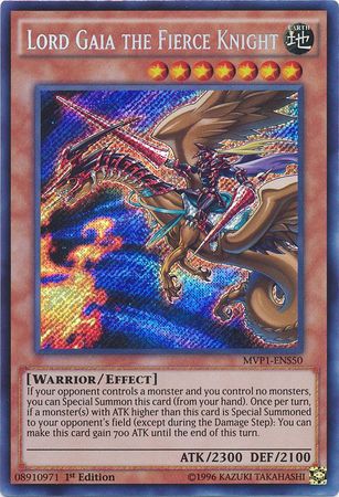 Lord Gaia the Fierce Knight - MVP1-ENS50 - Secret Rare 1